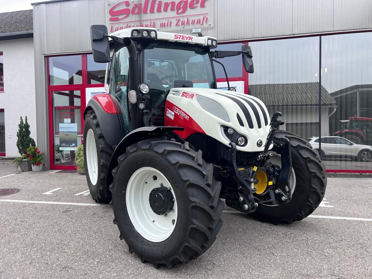 Steyr 4130 Expert CVT - Trator: foto 3 Steyr 4130 Expert CVT - Trator: foto 3