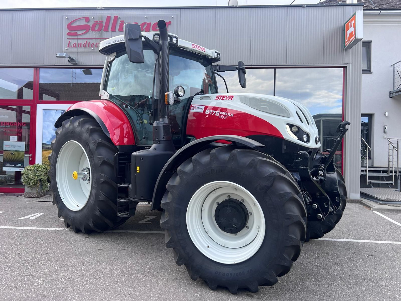 Steyr 6175 Impuls CVT - Trator: foto 1 Steyr 6175 Impuls CVT - Trator: foto 1