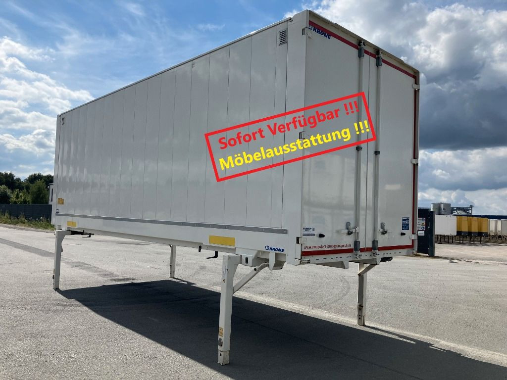 Krone Wechselbrücke Koffer - Carroçaria para furgões: foto 1 Krone Wechselbrücke Koffer - Carroçaria para furgões: foto 1