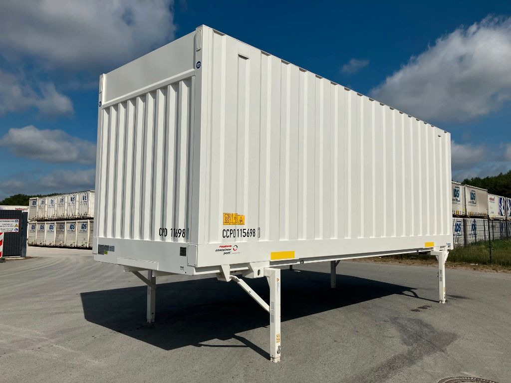 Carroçaria para furgões Krone Wechselbrücke Koffer: foto 8