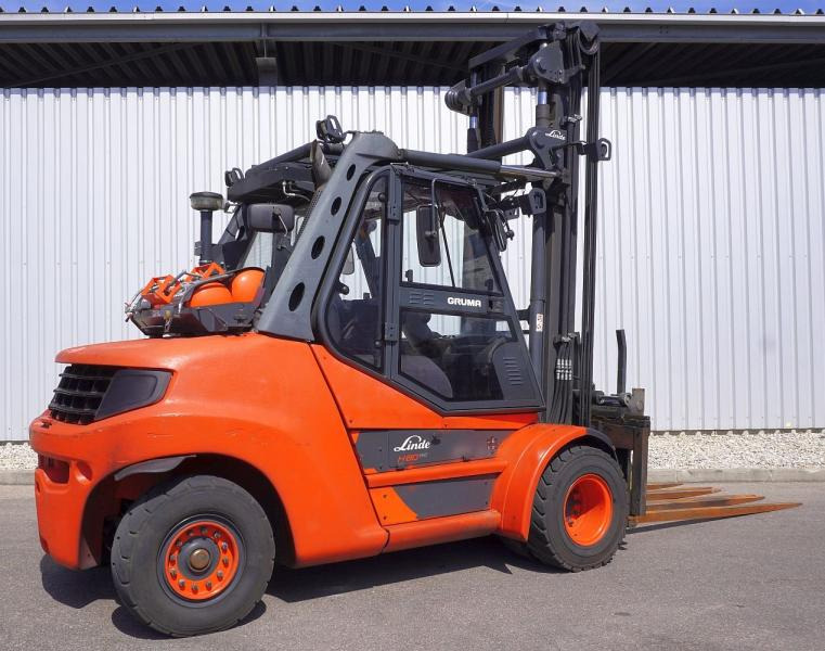 Linde H 80 T/900 EVO 396-03 - Empilhadeira a gás: foto 2 Linde H 80 T/900 EVO 396-03 - Empilhadeira a gás: foto 2