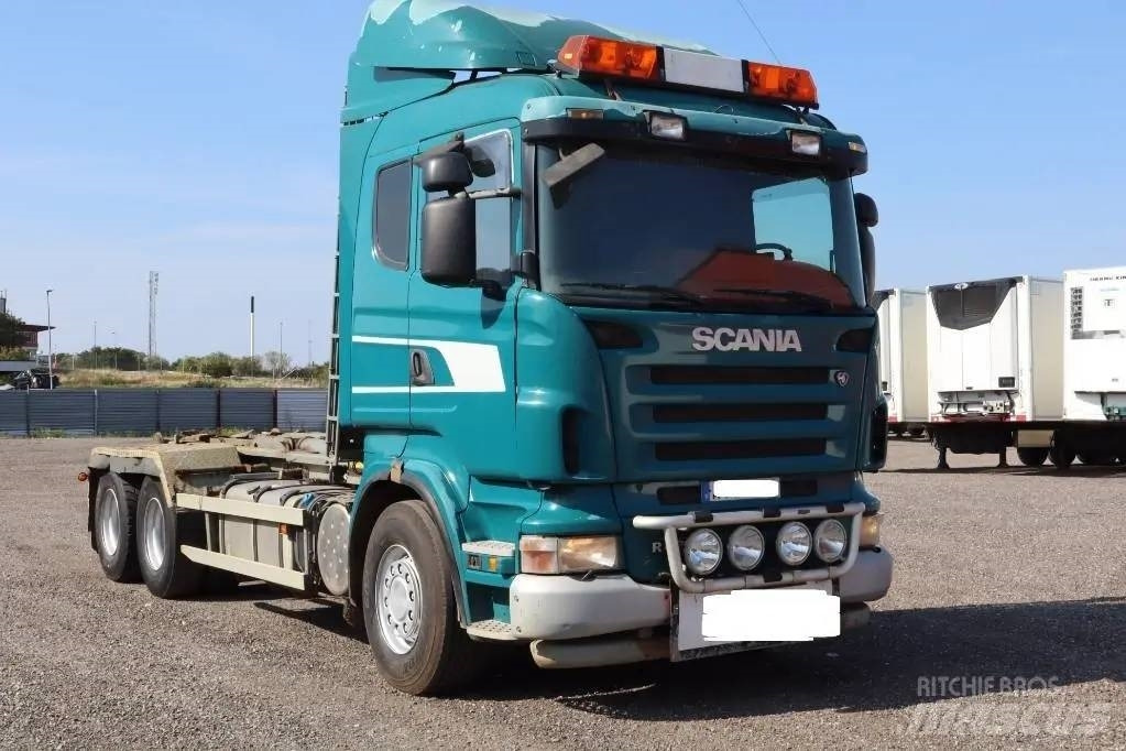 Scania R420LB6X2HHZ Serie 7089 - Camião polibenne: foto 1 Scania R420LB6X2HHZ Serie 7089 - Camião polibenne: foto 1
