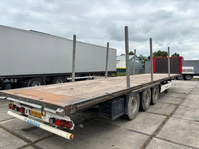 Krone SD Flatbed met rongen 41 ton standard chassis - Semi-reboque plataforma/ Caixa aberta: foto 5 Krone SD Flatbed met rongen 41 ton standard chassis - Semi-reboque plataforma/ Caixa aberta: foto 5