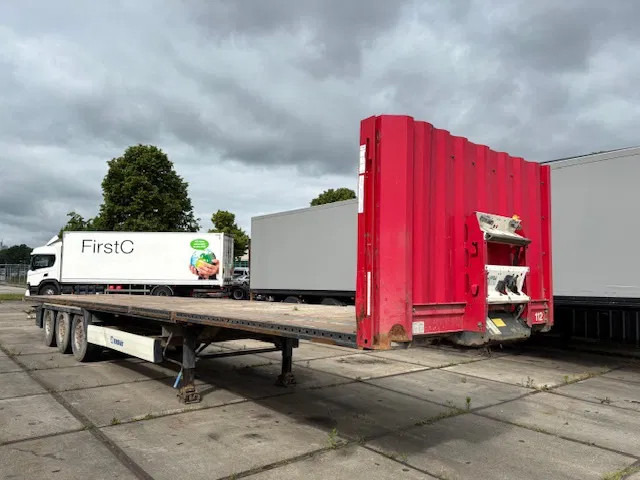 Krone SD Flatbed met rongen 41 ton standard chassis - Semi-reboque plataforma/ Caixa aberta: foto 3 Krone SD Flatbed met rongen 41 ton standard chassis - Semi-reboque plataforma/ Caixa aberta: foto 3