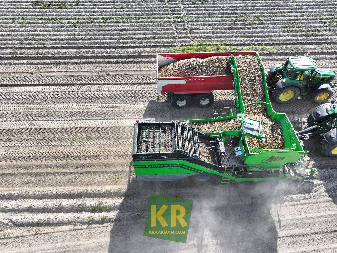 AVR Spirit 9200 aardappelrooier - Colheitadeira de batatas: foto 5 AVR Spirit 9200 aardappelrooier - Colheitadeira de batatas: foto 5