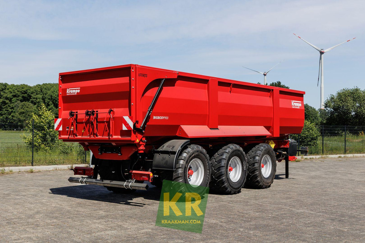 BIG BODY 900 Krampe - Reboque basculante agrícola: foto 2 BIG BODY 900 Krampe - Reboque basculante agrícola: foto 2