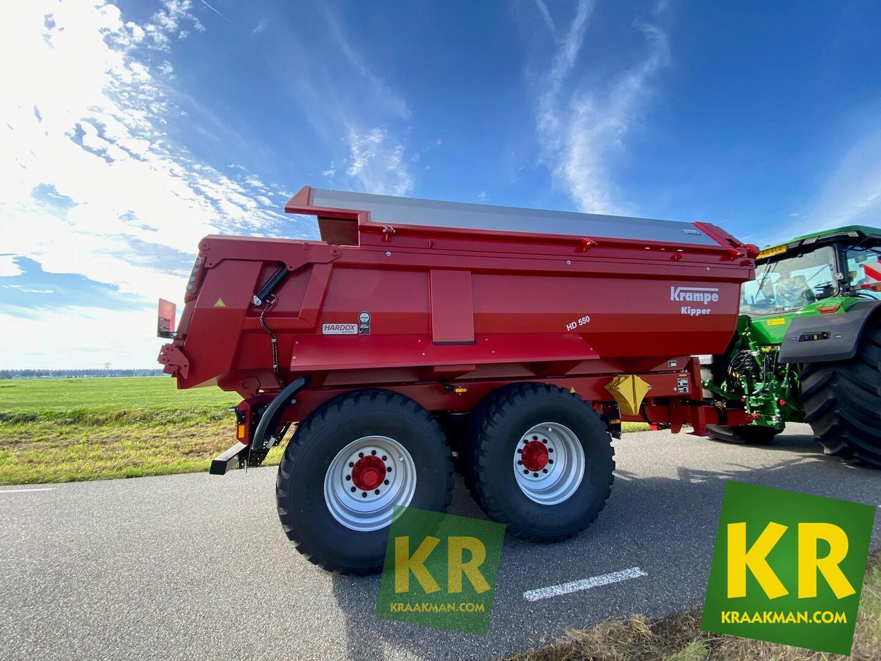 HD550 Krampe - Reboque basculante agrícola: foto 2 HD550 Krampe - Reboque basculante agrícola: foto 2