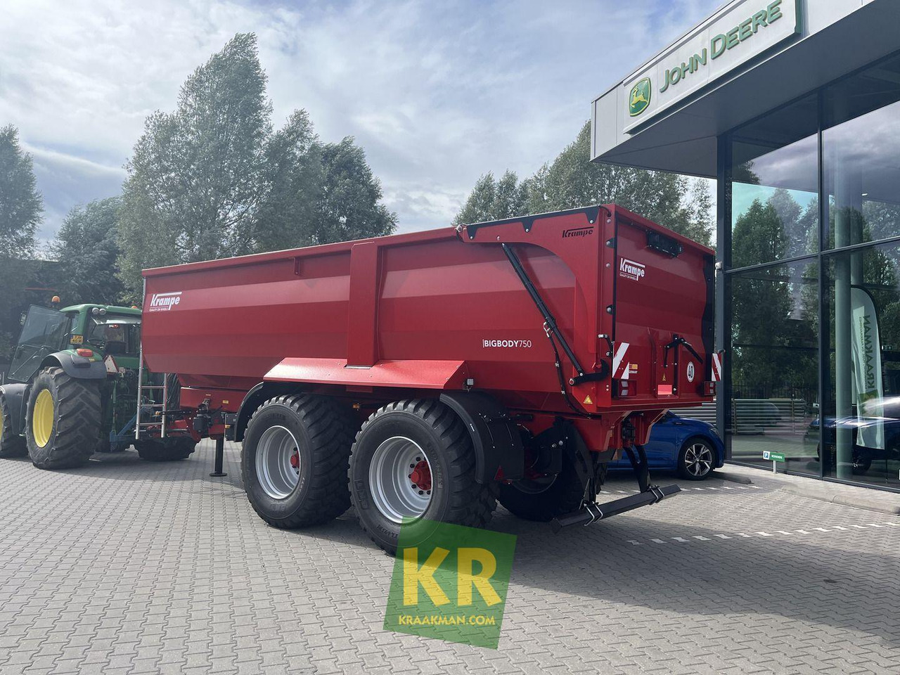Krampe Big Body 750 - Reboque basculante agrícola: foto 3 Krampe Big Body 750 - Reboque basculante agrícola: foto 3