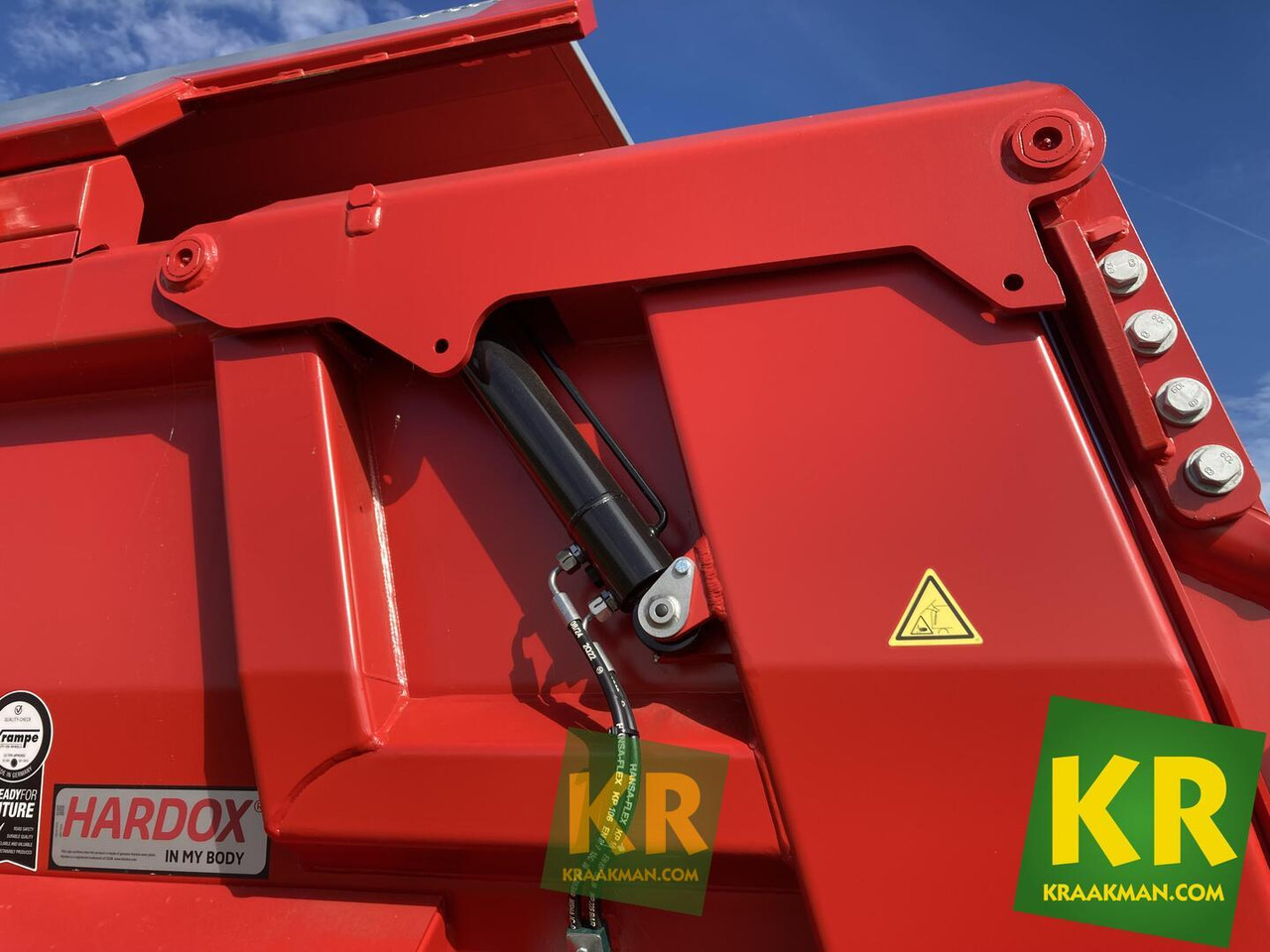 Krampe HD550 - Reboque basculante agrícola: foto 4 Krampe HD550 - Reboque basculante agrícola: foto 4