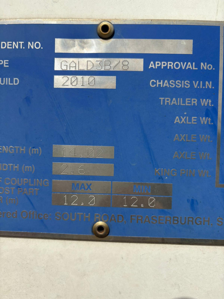 Gray and Adams 2010 Vector 1850 – D12 - Semi-reboque frigorífico: foto 4 Gray and Adams 2010 Vector 1850 – D12 - Semi-reboque frigorífico: foto 4