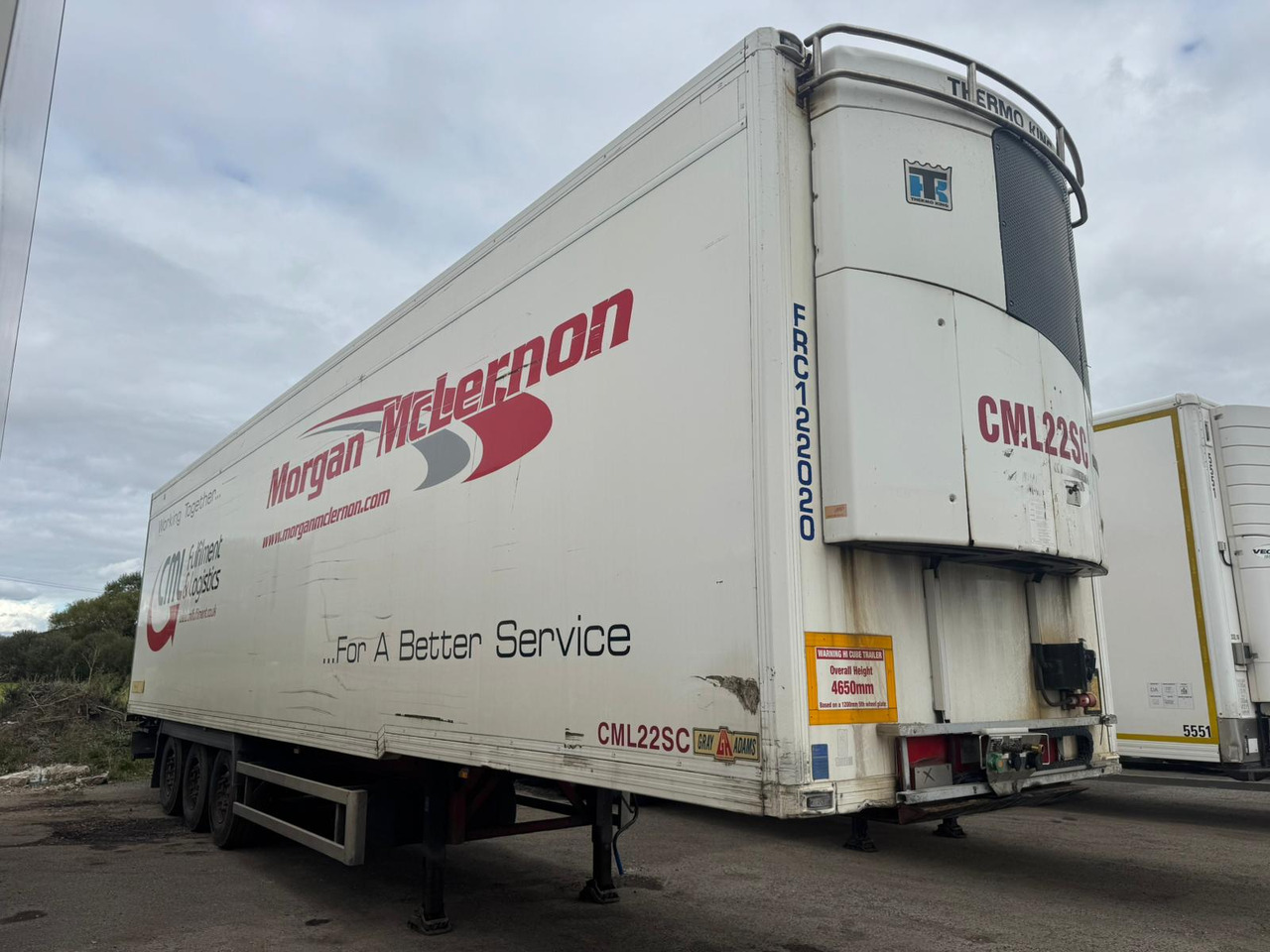 Gray and Adams 2014 SLXe 300 – CML22SC - Semi-reboque frigorífico: foto 2 Gray and Adams 2014 SLXe 300 – CML22SC - Semi-reboque frigorífico: foto 2