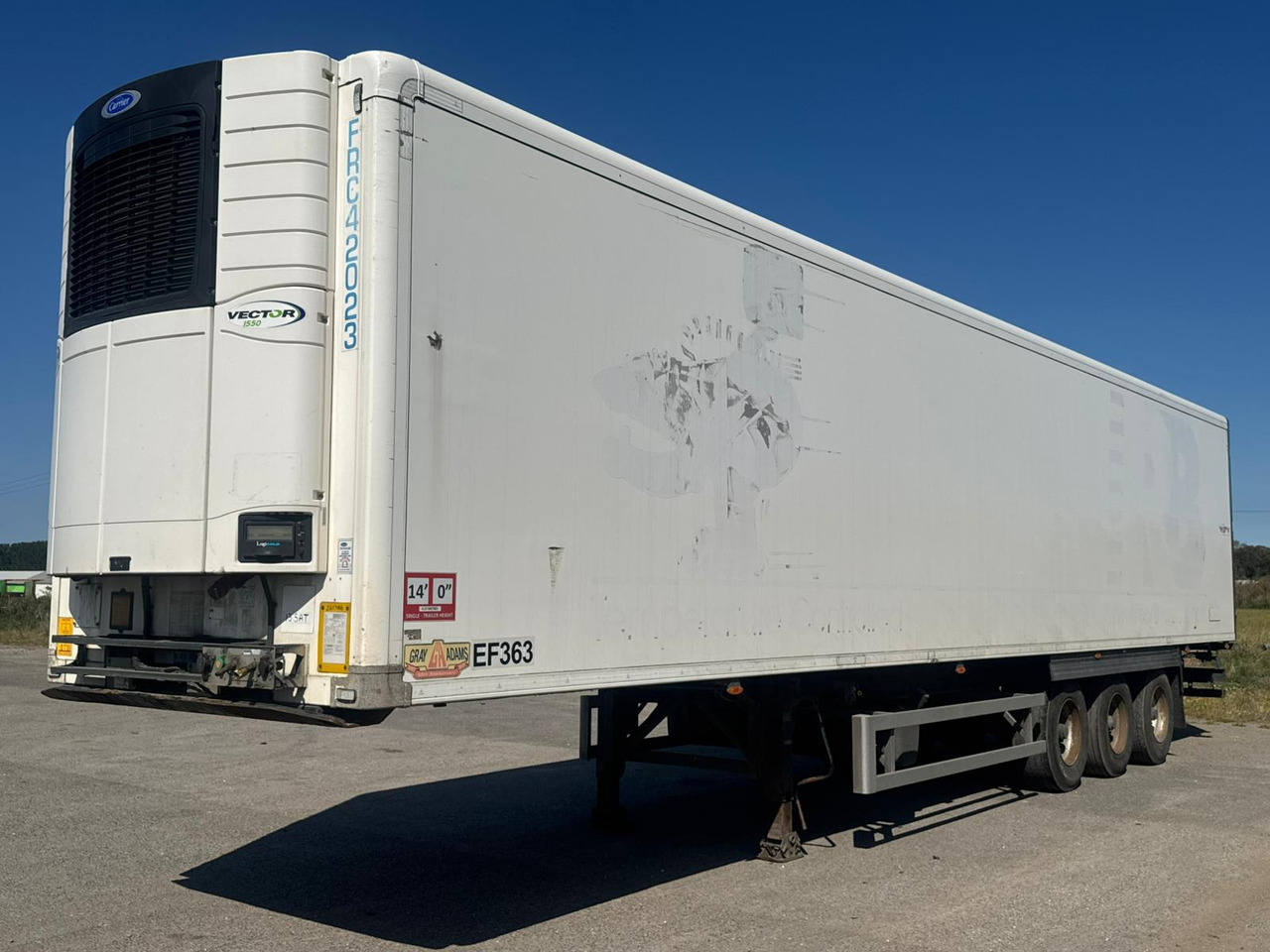 Gray and Adams 2017 Vector 1550 – 201786 - Semi-reboque frigorífico: foto 1 Gray and Adams 2017 Vector 1550 – 201786 - Semi-reboque frigorífico: foto 1