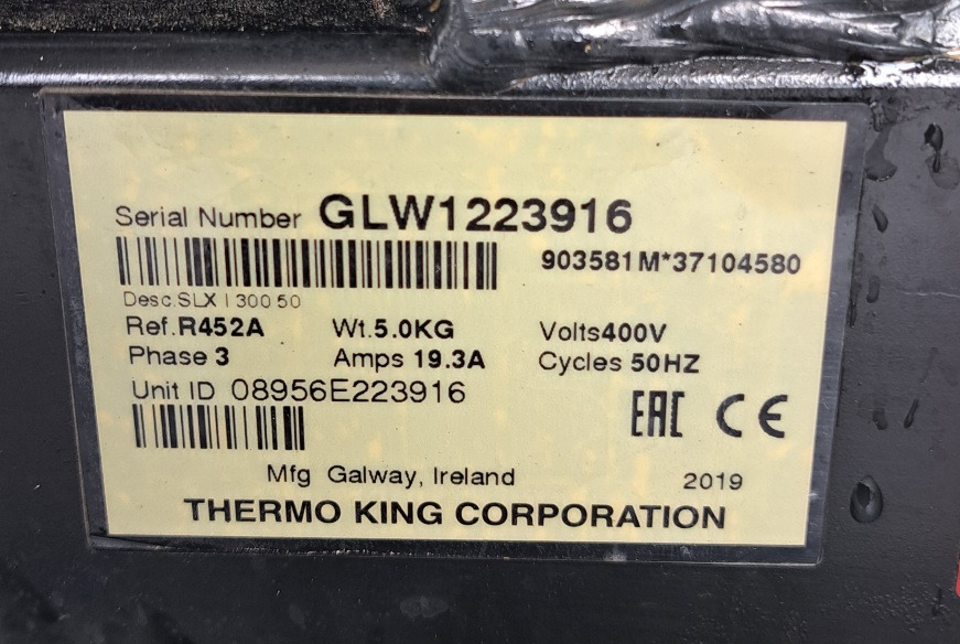 Thermo King – SLX300 I – GLW1223916 - Equipamento de refrigeração: foto 2 Thermo King – SLX300 I – GLW1223916 - Equipamento de refrigeração: foto 2