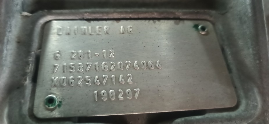 MERCEDES-BENZ G281-12 ACTROS - Caixas de velocidade e peças por Camião: foto 4 MERCEDES-BENZ G281-12 ACTROS - Caixas de velocidade e peças por Camião: foto 4