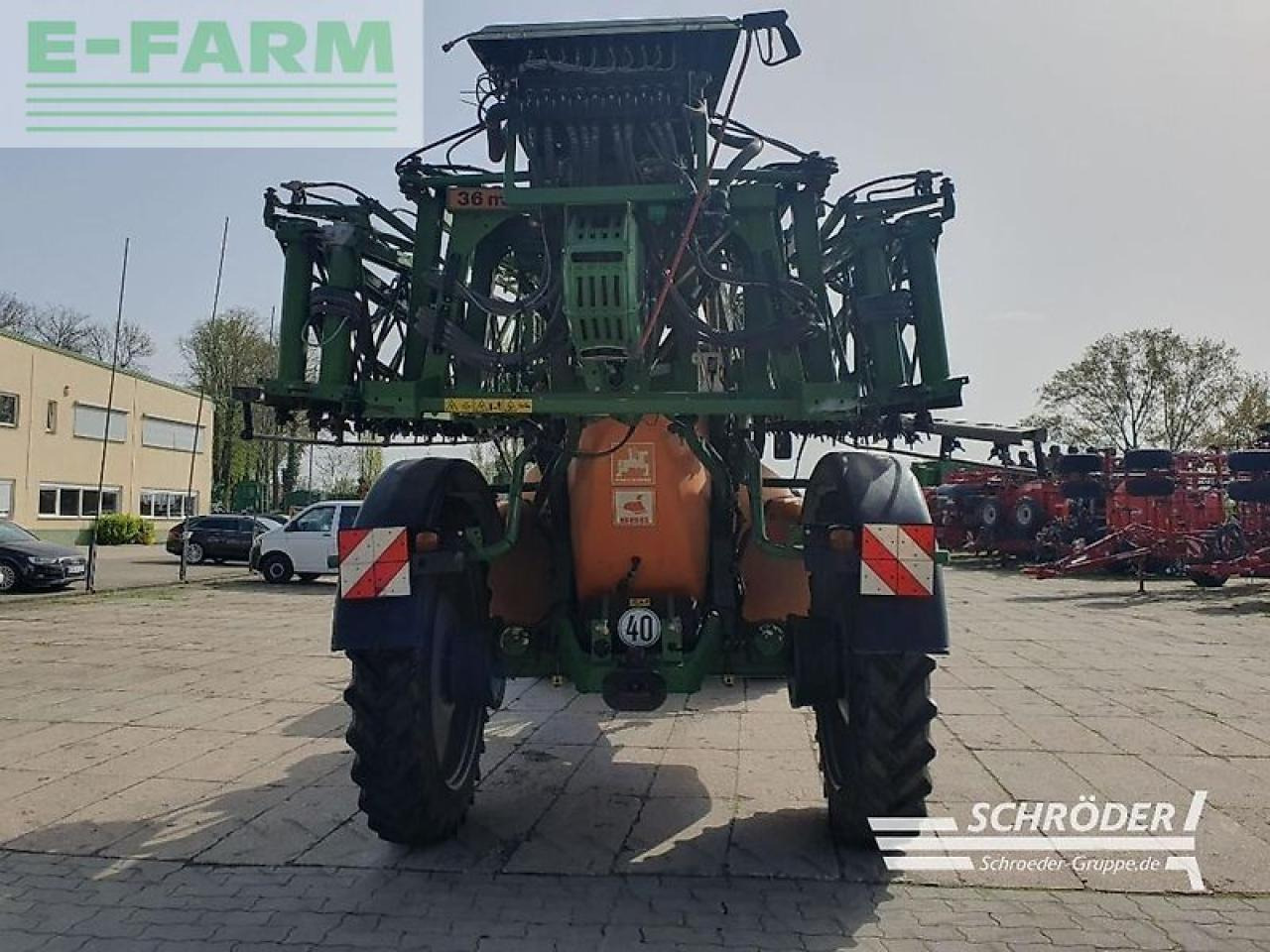 Amazone ux 4200 - Pulverizador de arrastar: foto 4 Amazone ux 4200 - Pulverizador de arrastar: foto 4
