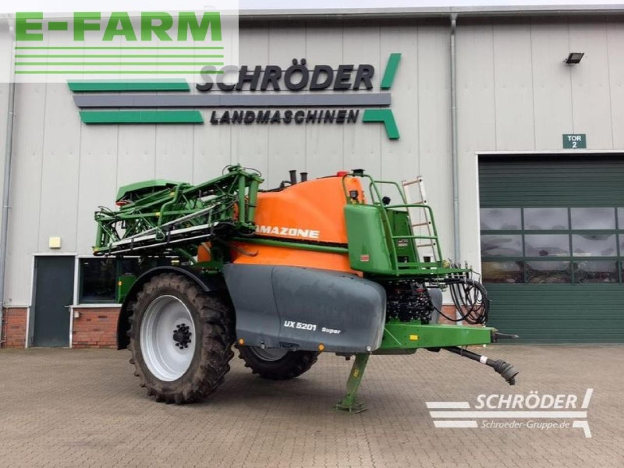 Amazone ux 5201 super - Pulverizador de arrastar: foto 1 Amazone ux 5201 super - Pulverizador de arrastar: foto 1