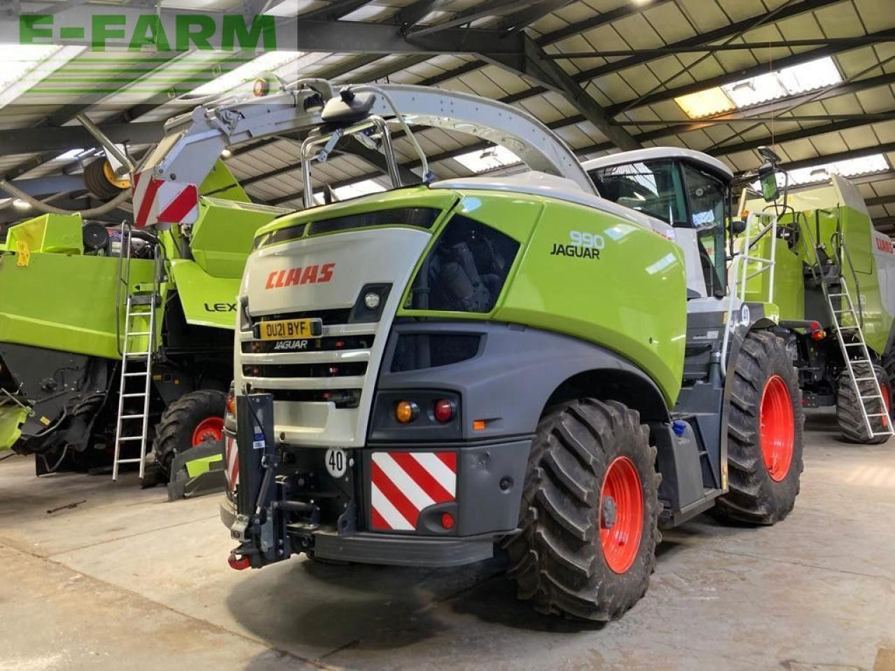 CLAAS JAGUAR 990 4WD - Picadora de forragem automotriz: foto 5 CLAAS JAGUAR 990 4WD - Picadora de forragem automotriz: foto 5