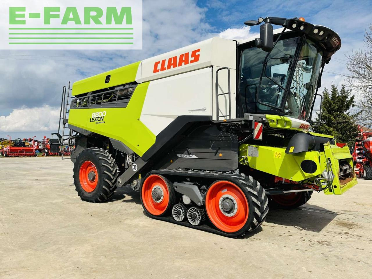 Ceifeira debulhadora CLAAS LEXION 8800 TT E5: foto 7