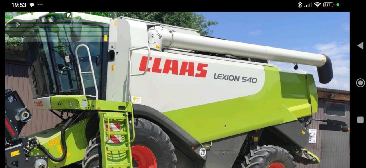 CLAAS Lexion 540 - Ceifeira debulhadora: foto 1 CLAAS Lexion 540 - Ceifeira debulhadora: foto 1