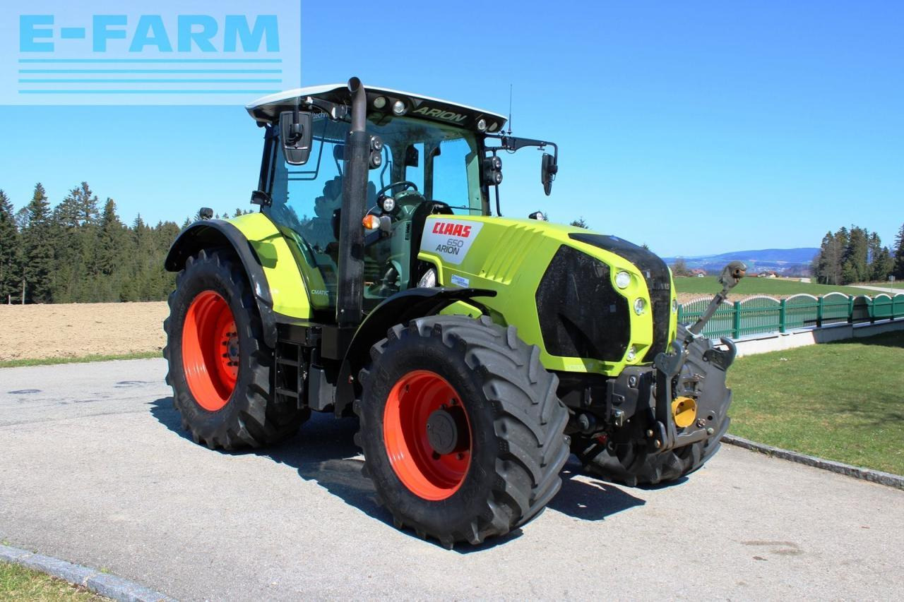 CLAAS arion 650 cmatic CMATIC - Trator: foto 1 CLAAS arion 650 cmatic CMATIC - Trator: foto 1