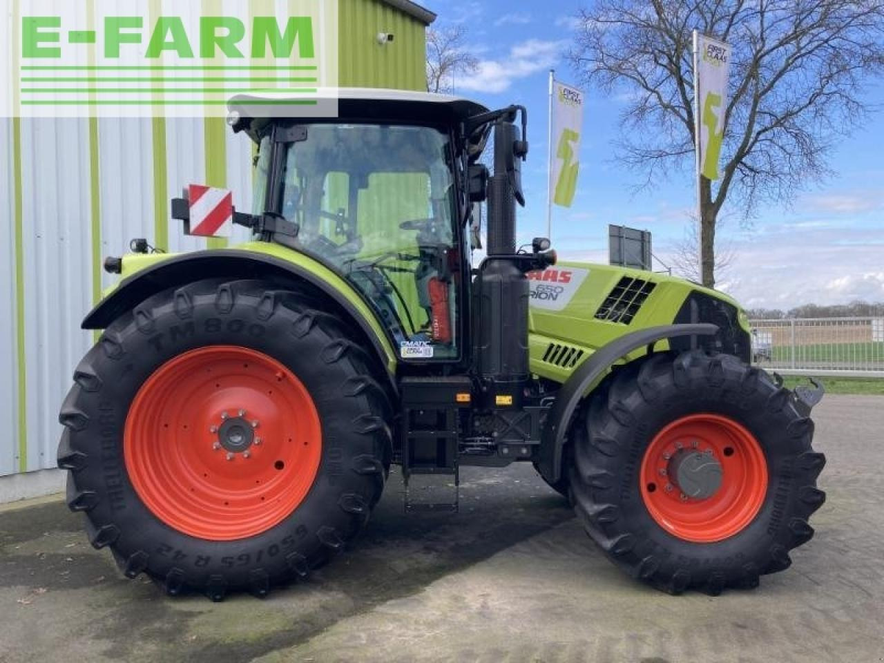 CLAAS arion 650 cmatic cis+ CMATIC CIS+ - Trator: foto 4 CLAAS arion 650 cmatic cis+ CMATIC CIS+ - Trator: foto 4
