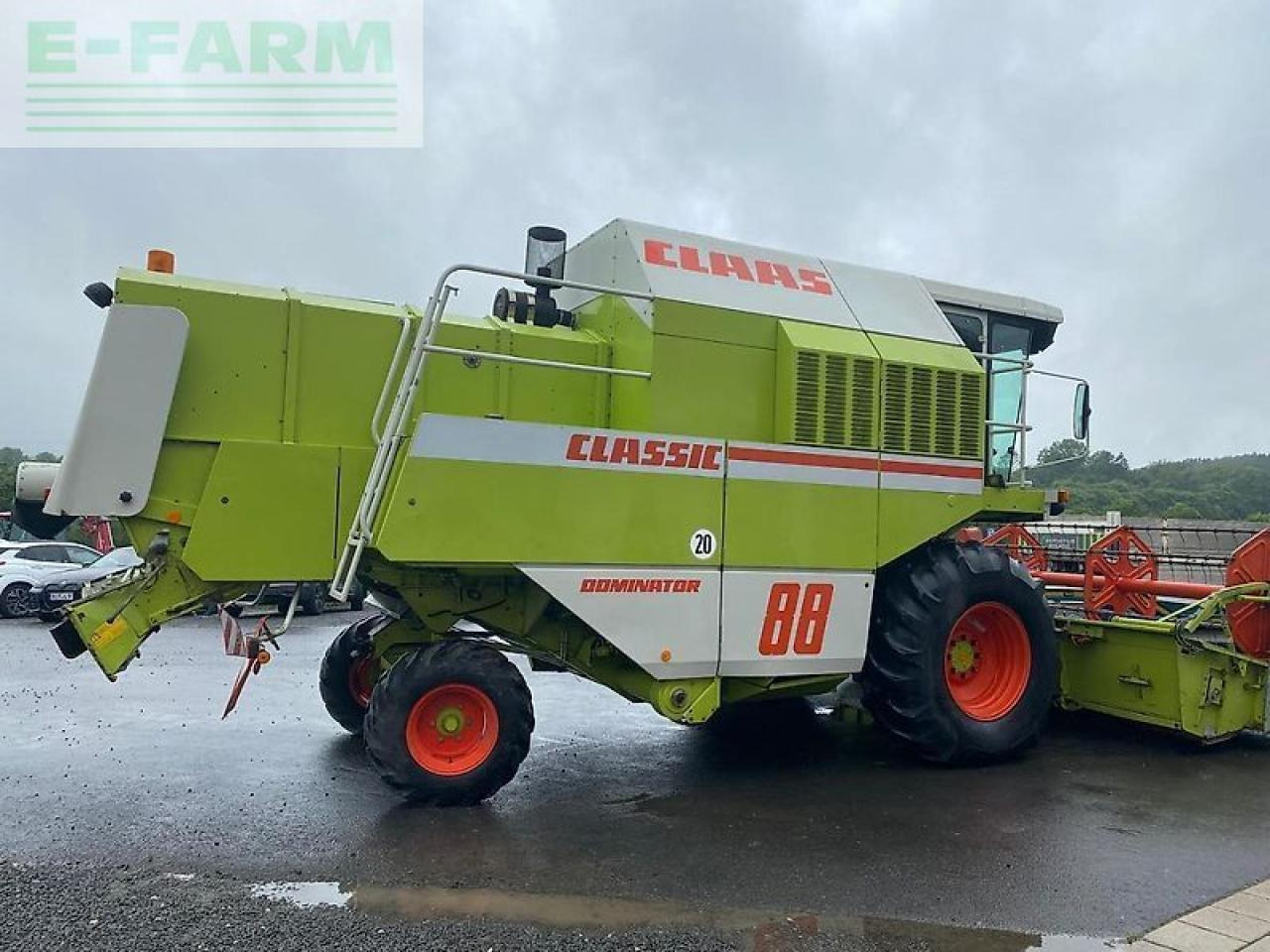 Ceifeira debulhadora CLAAS dominator 88: foto 7