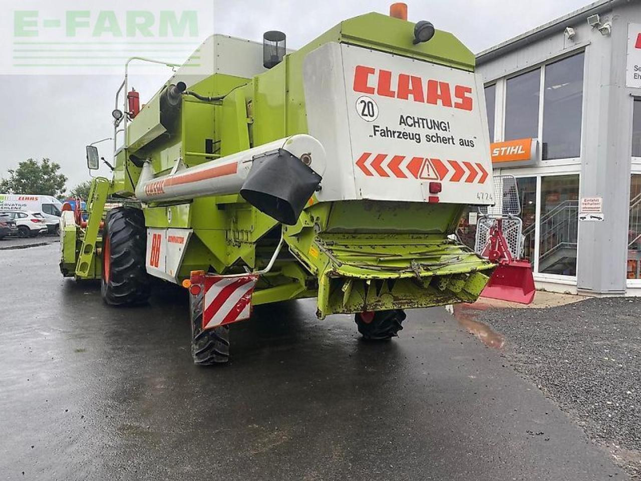 Ceifeira debulhadora CLAAS dominator 88: foto 6
