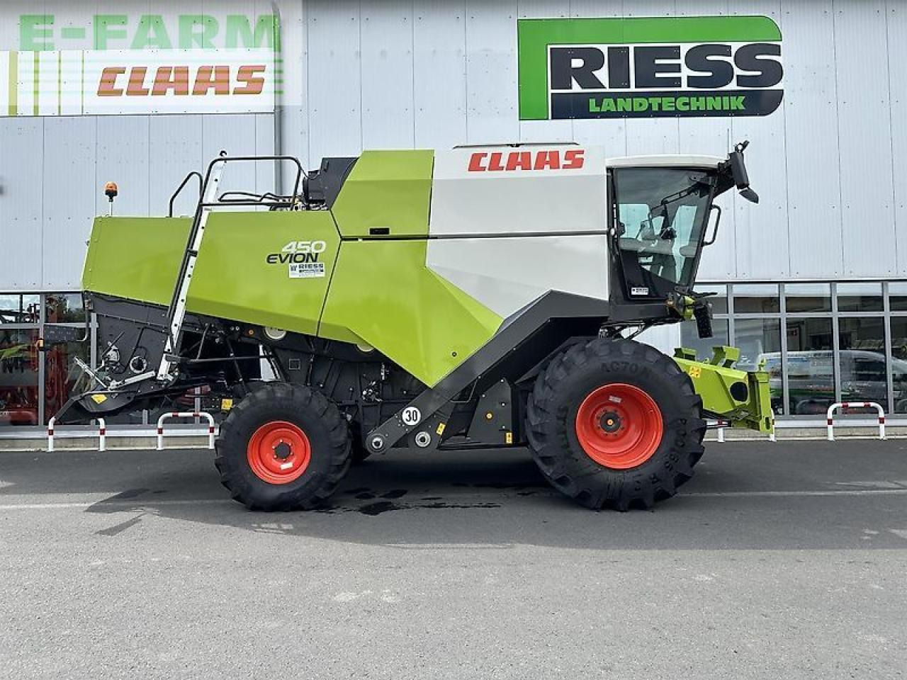 Ceifeira debulhadora CLAAS evion 450 e5 classic: foto 11