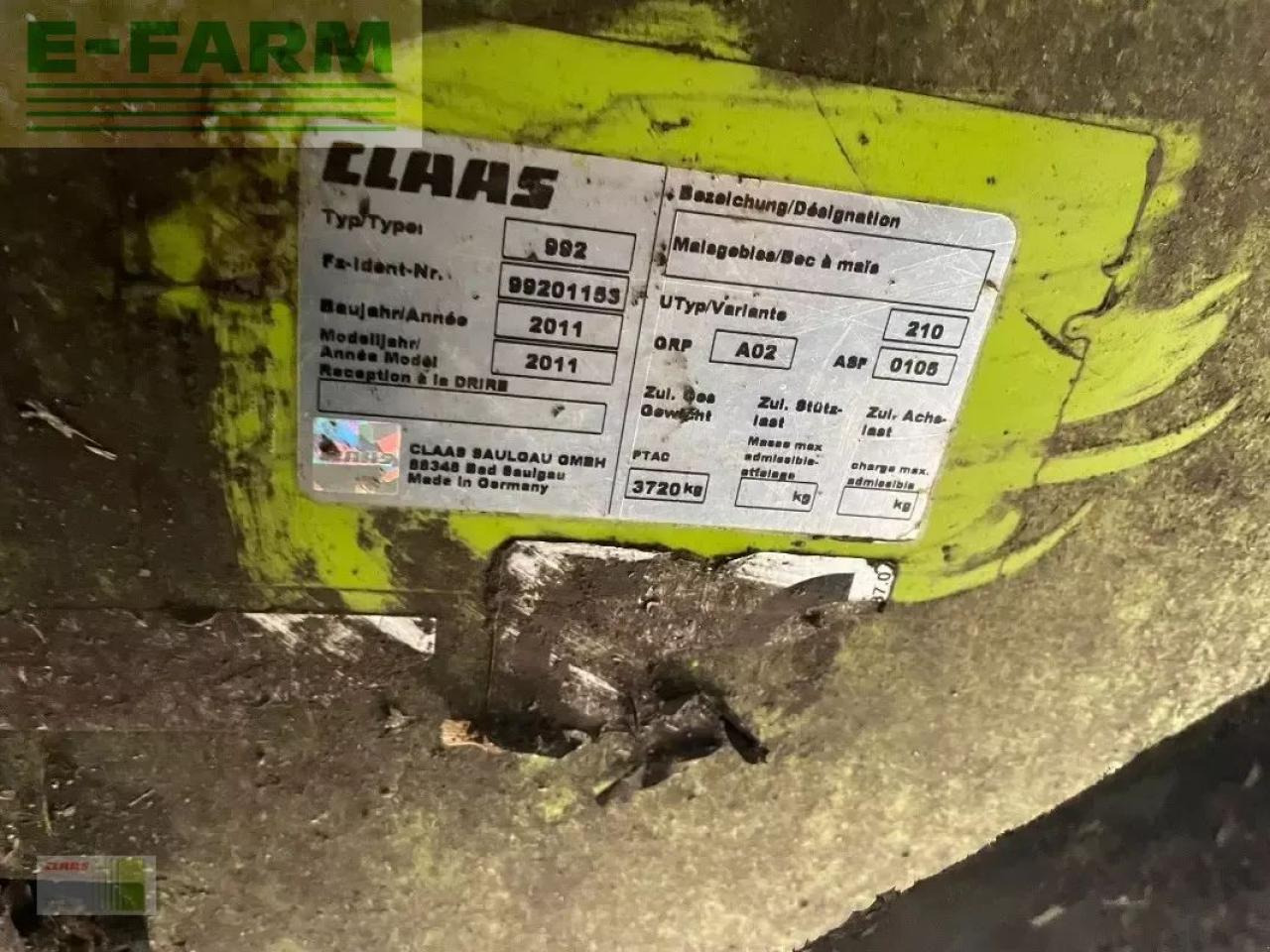 CLAAS jaguar 970 - Picadora de forragem automotriz: foto 2 CLAAS jaguar 970 - Picadora de forragem automotriz: foto 2