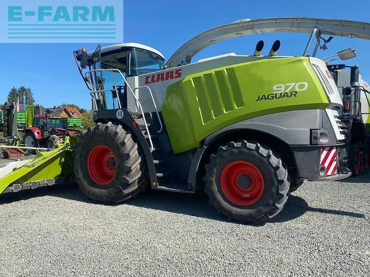 Picadora de forragem automotriz CLAAS jaguar 970 a: foto 7