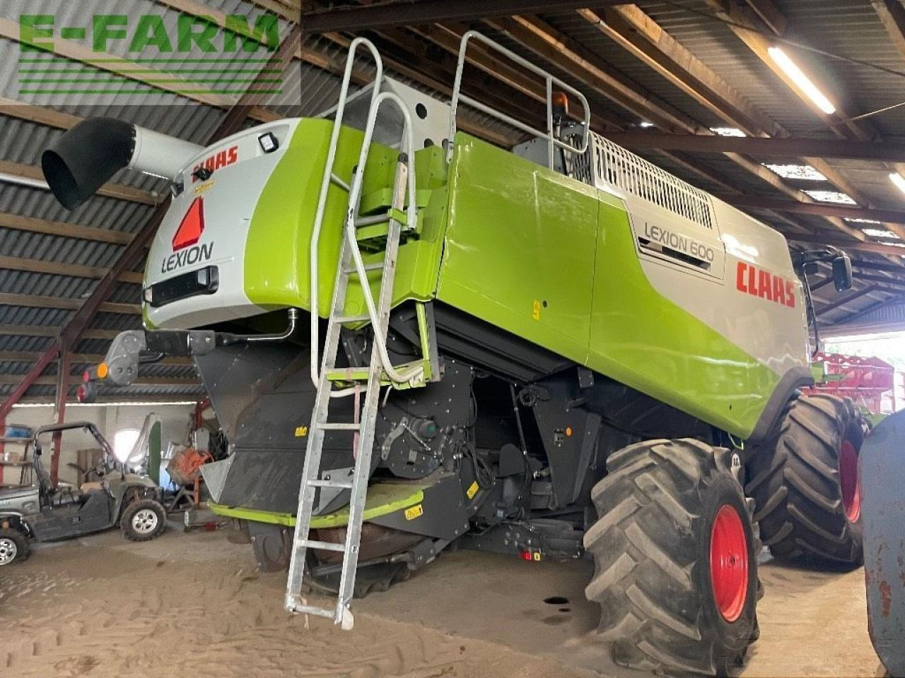 Ceifeira debulhadora CLAAS lexion 600: foto 11