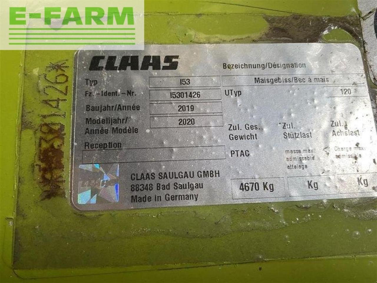 Acessórios para Colhedora de forragem CLAAS orbis 900: foto 9