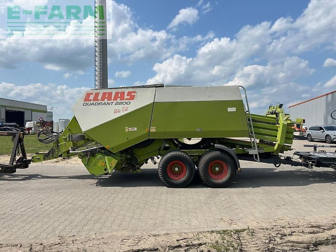 CLAAS quadrant 2200 rc - Enfardadeira de fardos quadrados: foto 5 CLAAS quadrant 2200 rc - Enfardadeira de fardos quadrados: foto 5