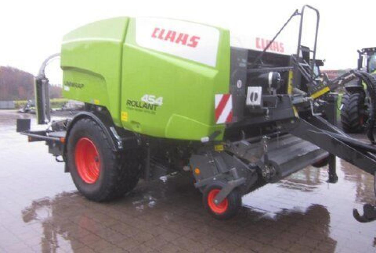 Enfardadeira de fardos quadrados CLAAS rollant 454 rc pro uniwrap, pressen-wickler-komb: foto 8