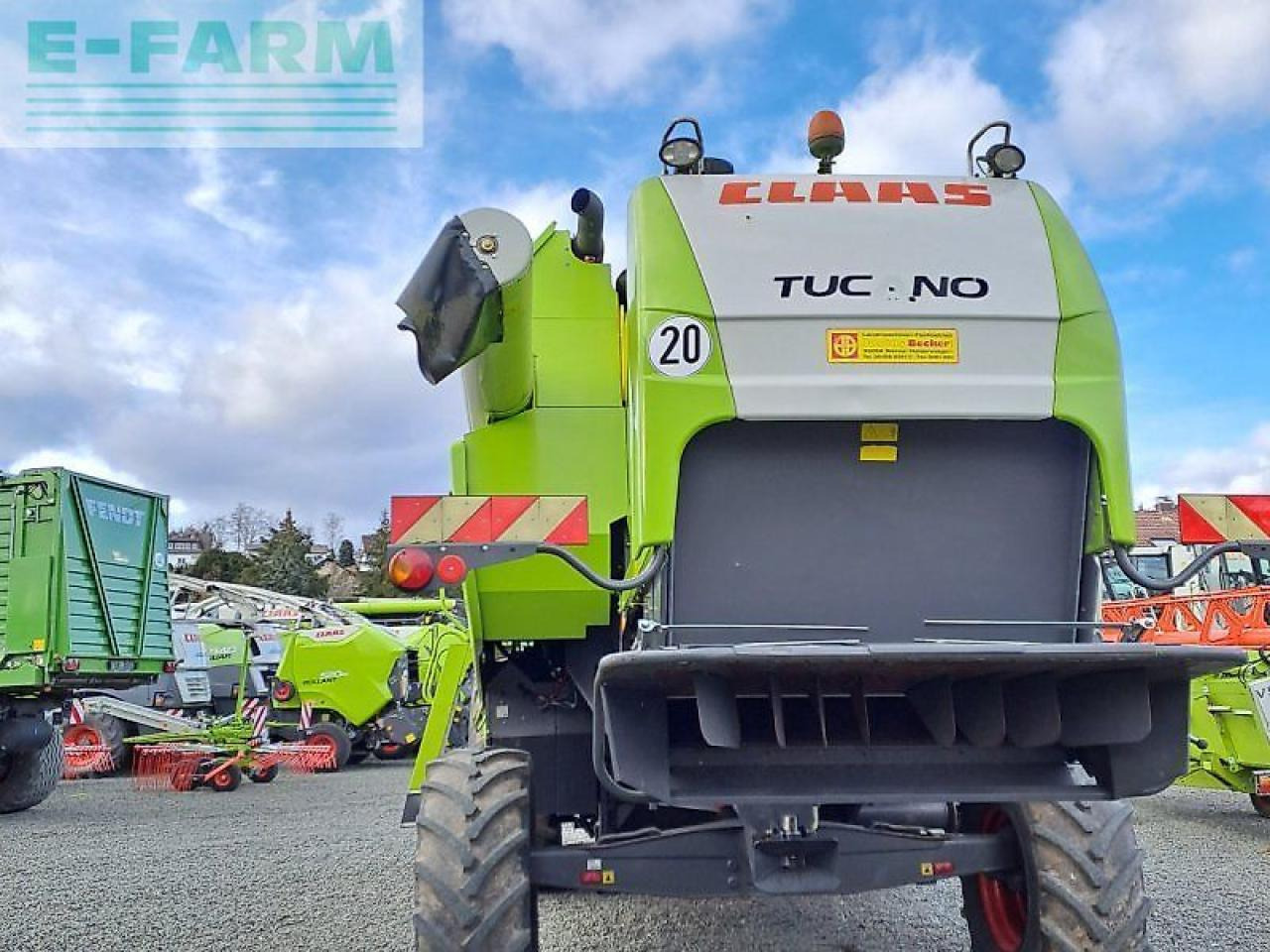 Ceifeira debulhadora CLAAS tucano 430: foto 6