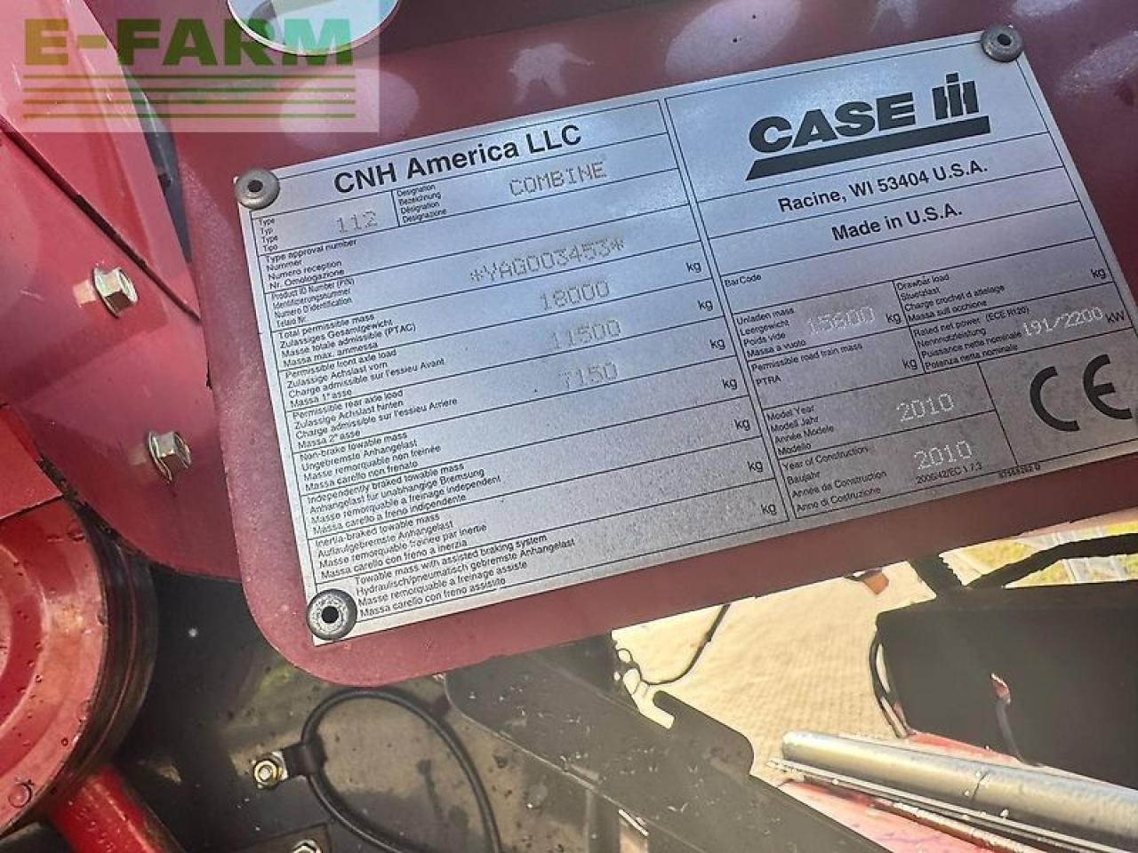 Ceifeira debulhadora Case-IH 5088: foto 10 Ceifeira debulhadora Case-IH 5088: foto 10