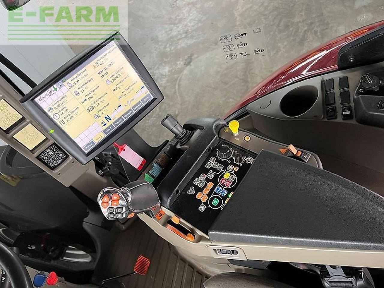 Trator Case-IH optum 270 cvx CVX: foto 10