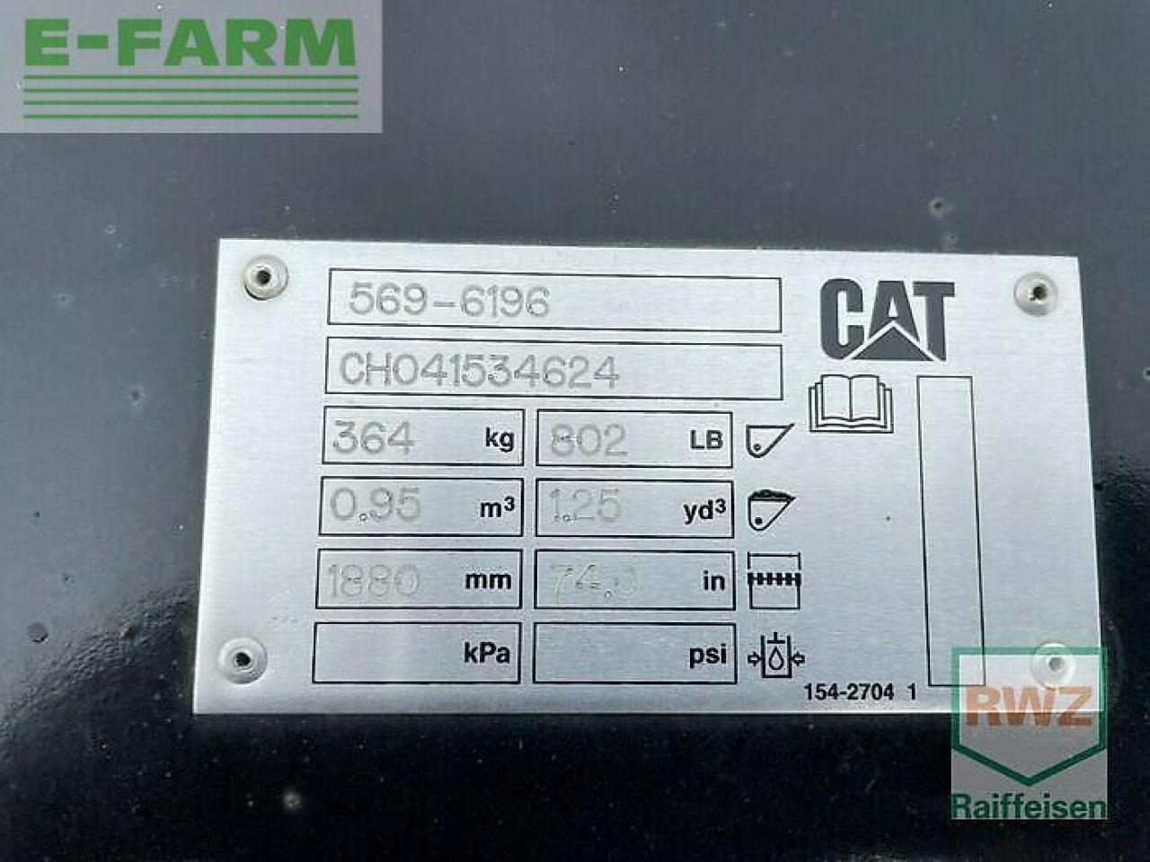 Mini escavadeira Caterpillar 906 radlader: foto 17 Mini escavadeira Caterpillar 906 radlader: foto 17