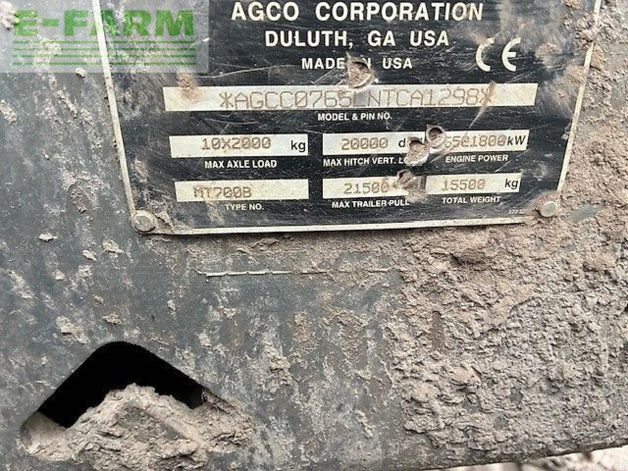 Challenger mt765b rupstractor + rtk gps - Trator: foto 5 Challenger mt765b rupstractor + rtk gps - Trator: foto 5