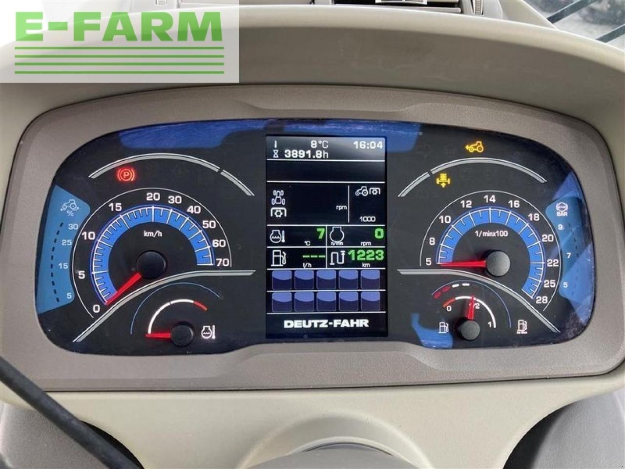 Trator Deutz-Fahr agrotron 7250 ttv: foto 19