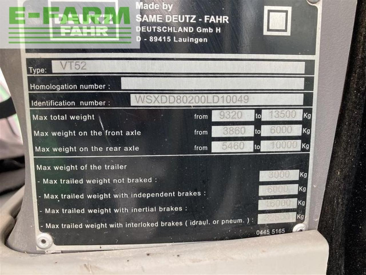 Trator Deutz-Fahr agrotron 7250 ttv: foto 28