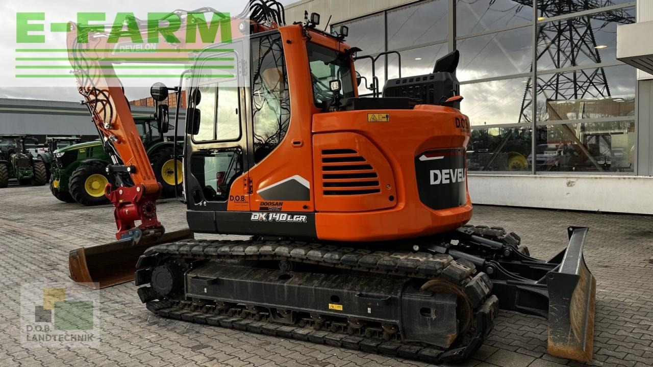 Mini escavadeira Doosan dx 140lcr-7: foto 9