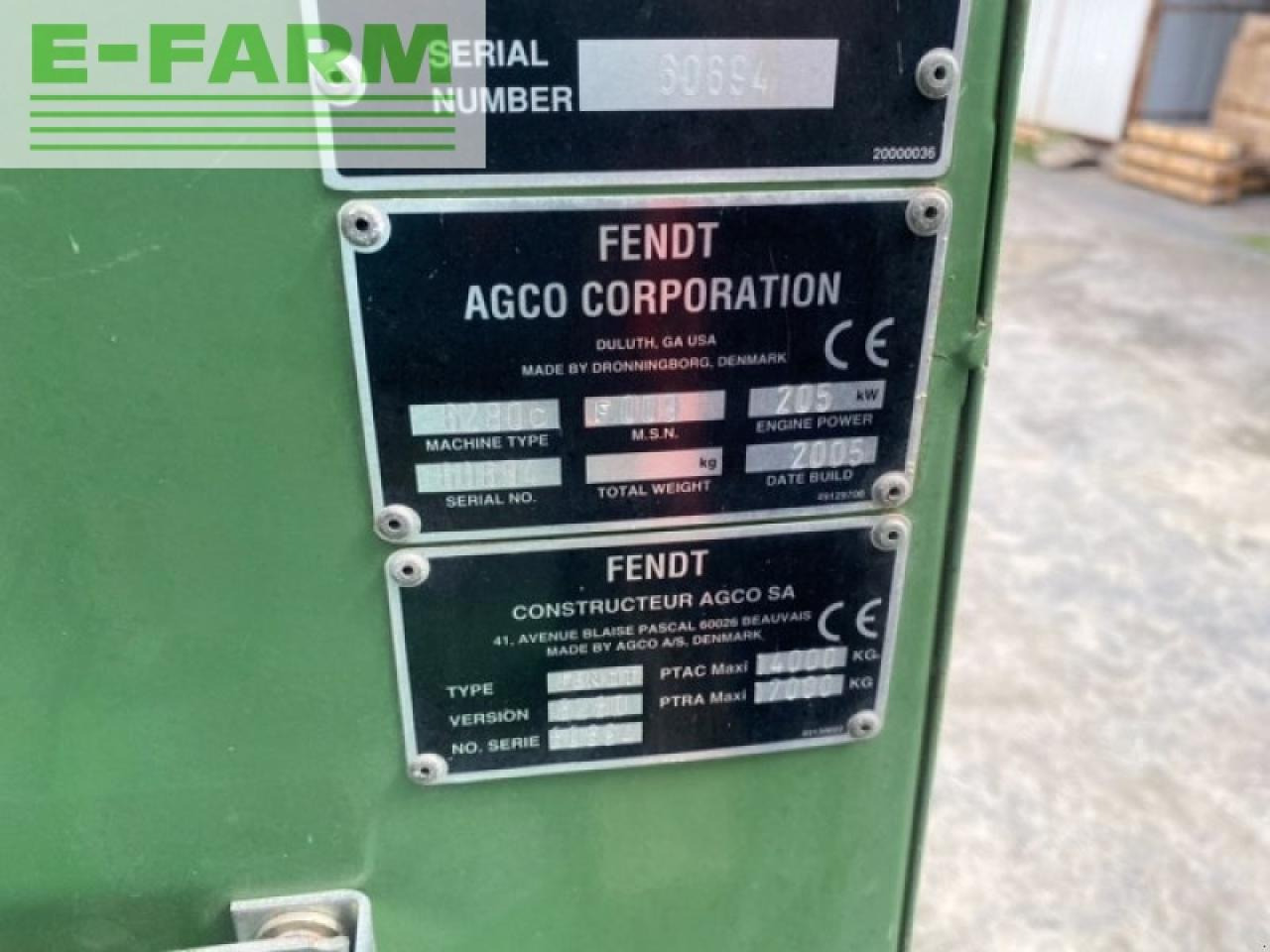 Ceifeira debulhadora Fendt 6280c: foto 9