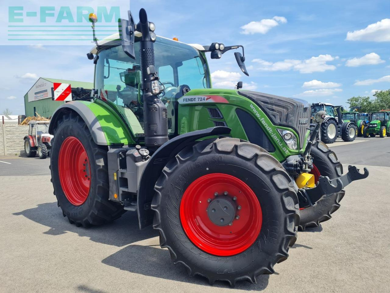 Fendt 724 vario - Trator: foto 4 Fendt 724 vario - Trator: foto 4