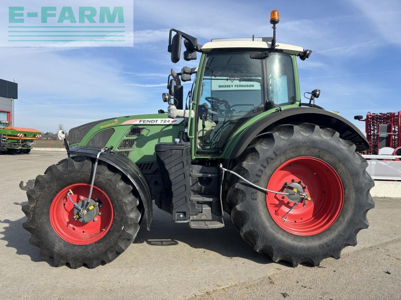 Fendt 724 vario - Trator: foto 4 Fendt 724 vario - Trator: foto 4