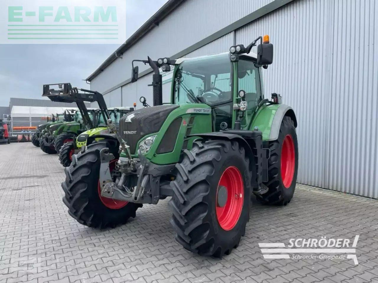 Fendt 724 vario scr profi Profi - Trator: foto 5 Fendt 724 vario scr profi Profi - Trator: foto 5