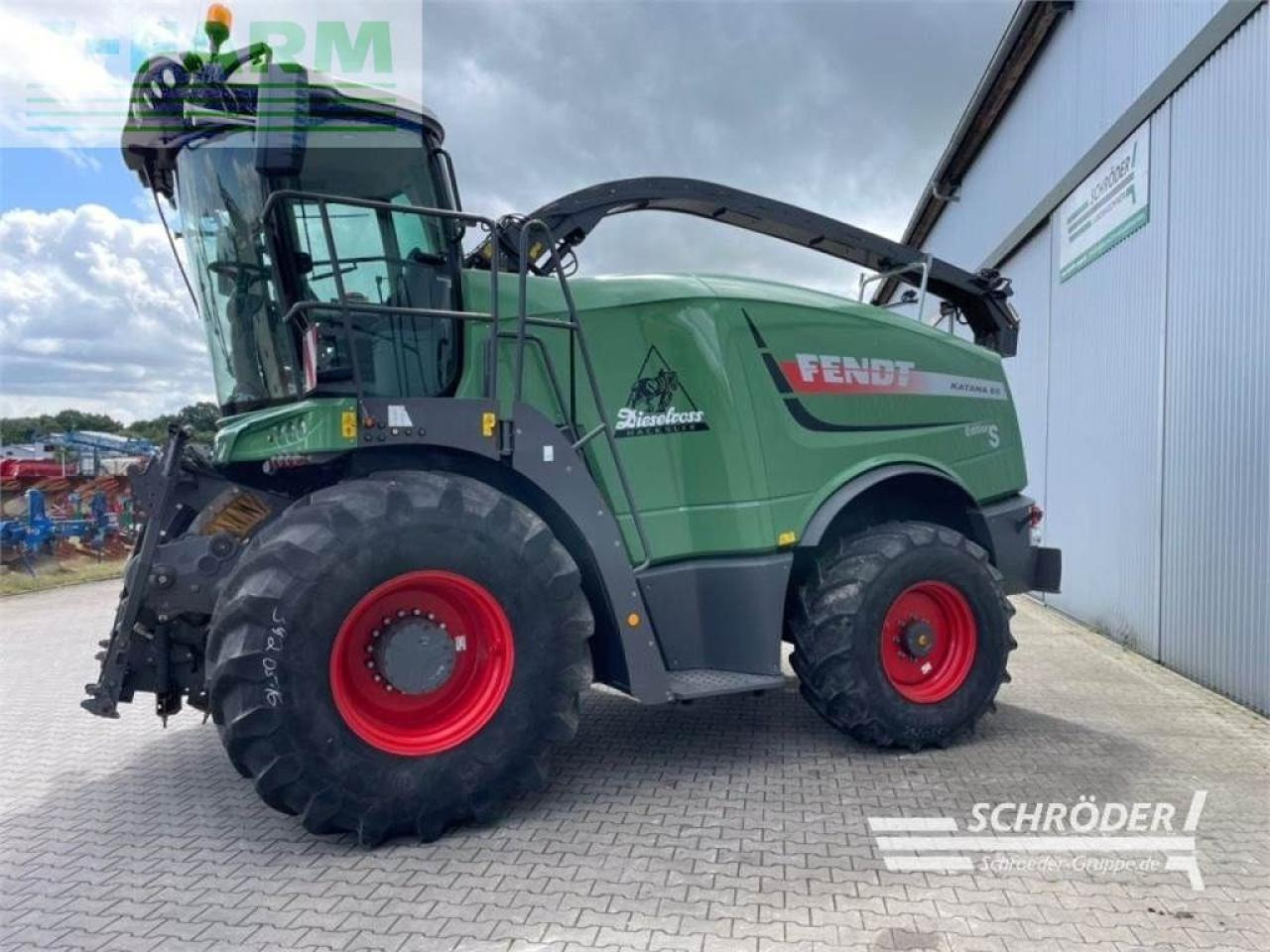 Fendt katana 65 s-edition - Picadora de forragem automotriz: foto 5 Fendt katana 65 s-edition - Picadora de forragem automotriz: foto 5