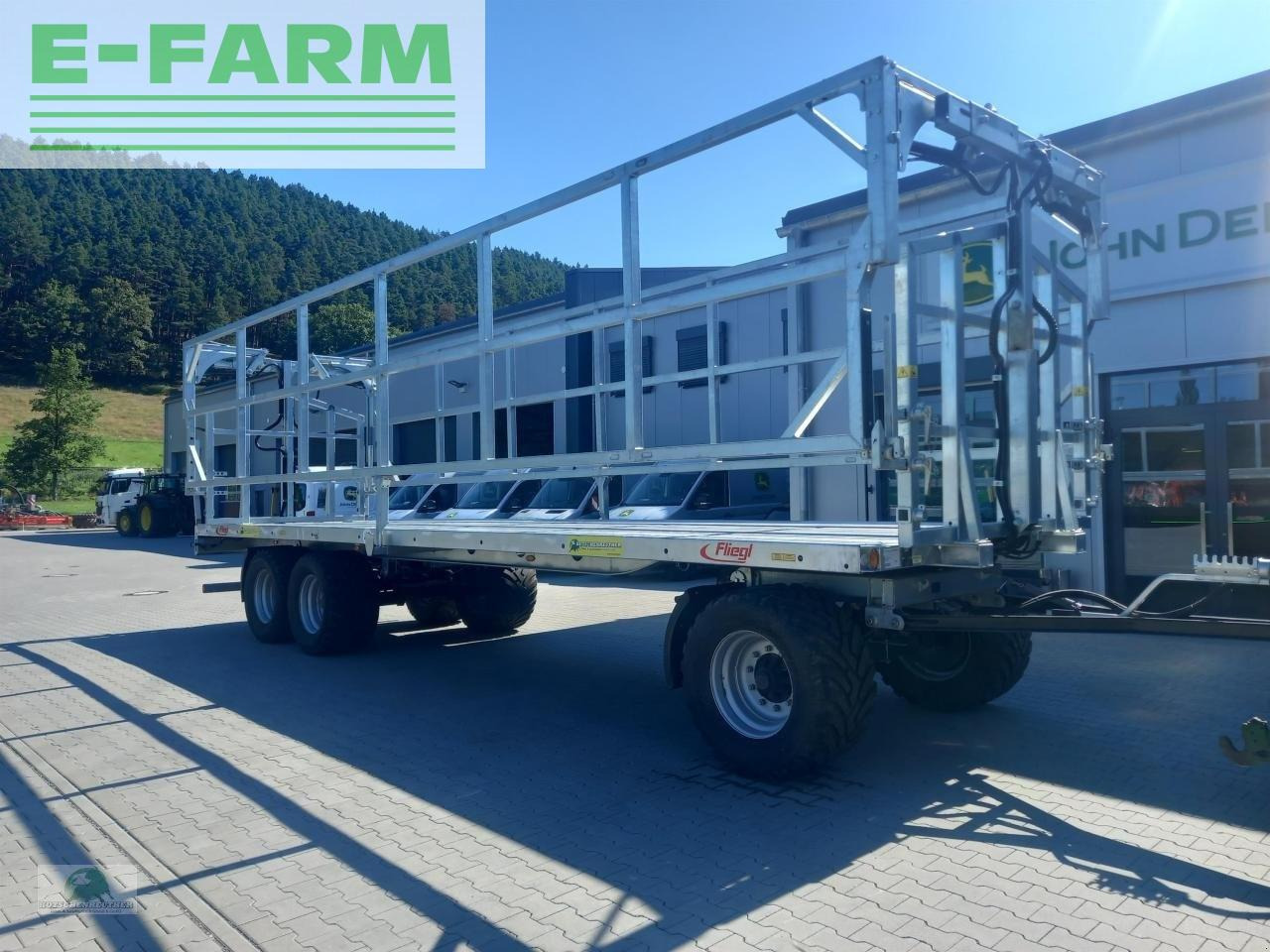 Reboque agrícola Fliegl dpw 210 bl profi: foto 1