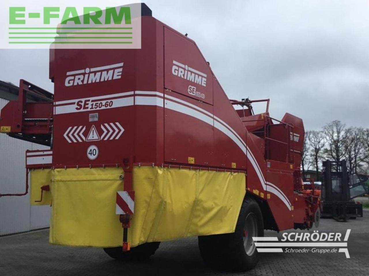 Grimme se 150-60 - Colheitadeira de batatas: foto 5 Grimme se 150-60 - Colheitadeira de batatas: foto 5