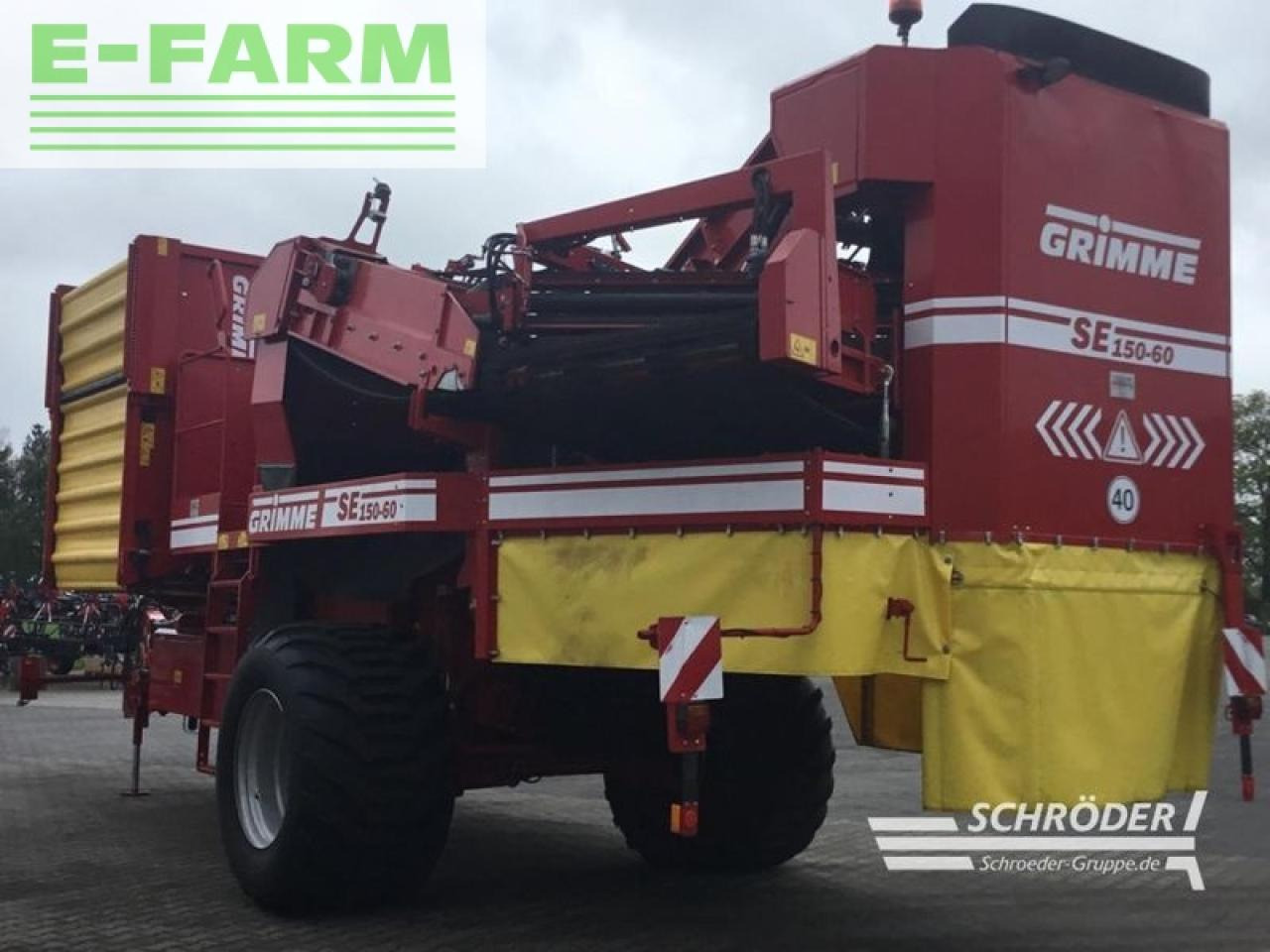 Grimme se 150-60 - Colheitadeira de batatas: foto 4 Grimme se 150-60 - Colheitadeira de batatas: foto 4